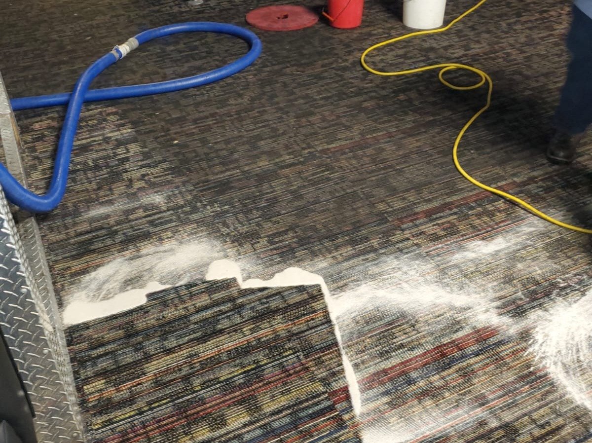 Aggressive Carpet Cleaning