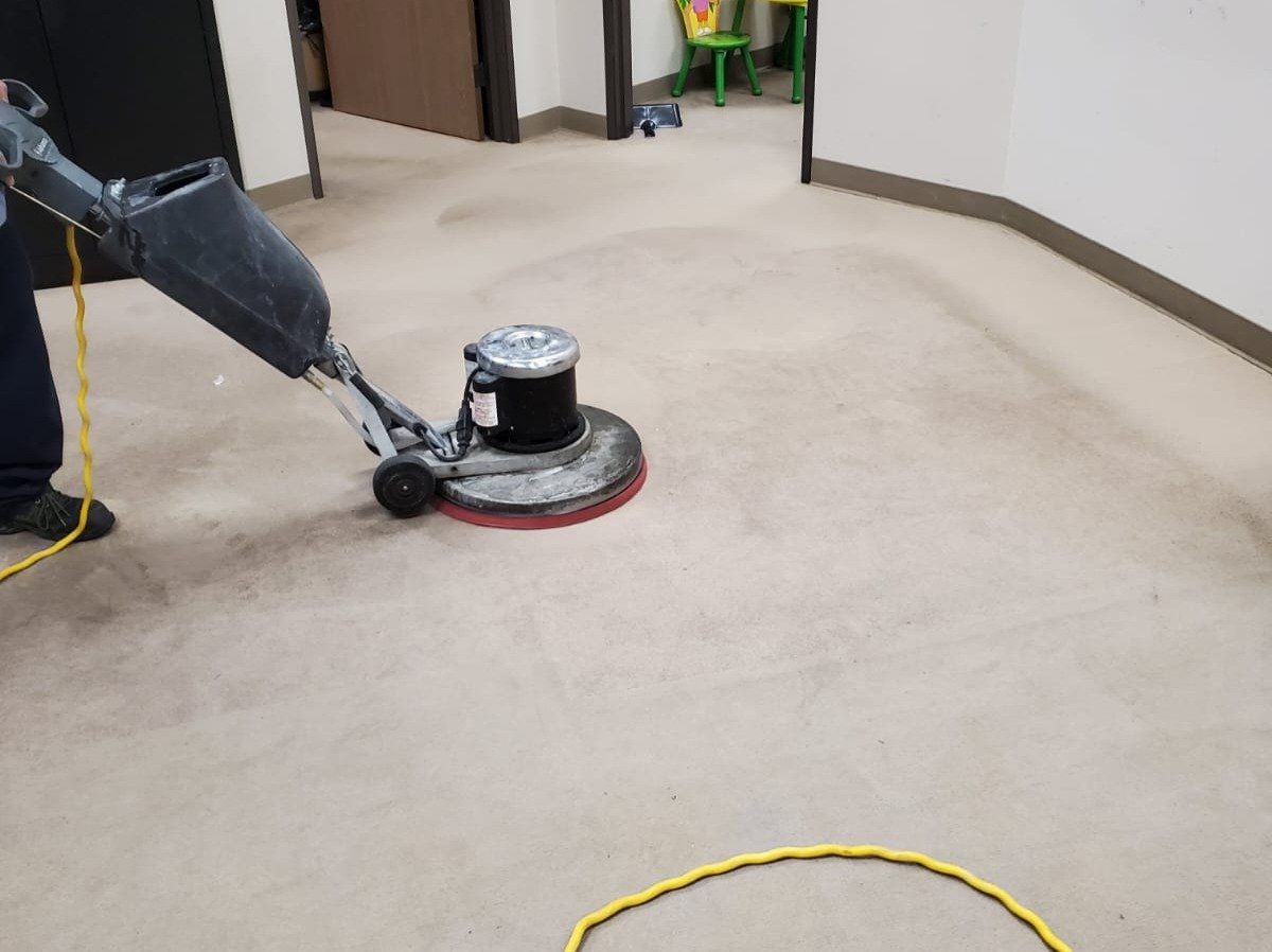 Aggressive Carpet Cleaning